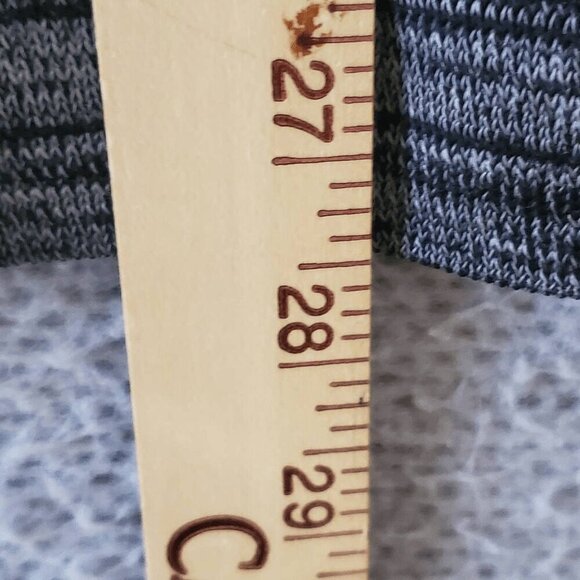 NWT Misook Women's Smoke Black Gray Melange Wave 3/4 Sleeve Knit Jacket XL - Picture 7 of 7